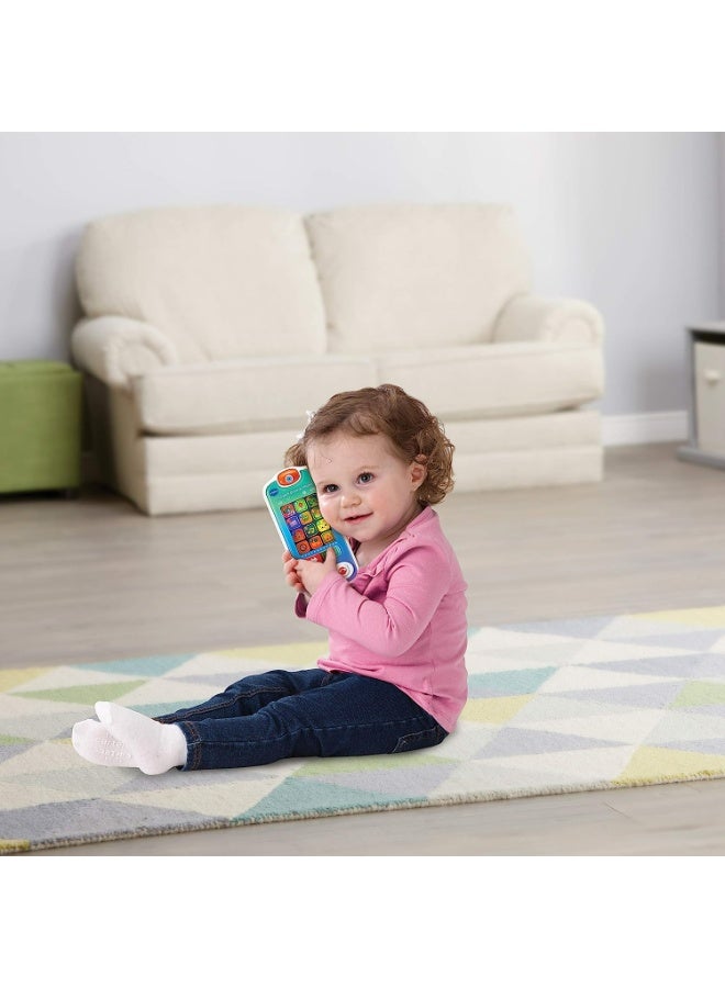 VTech Swipe & Discover Phone, Play Phone for Baby Girls & Boys, Interactive Toy with Lights and Sounds, Phone Toys for Babies, Learning Toy with Animals and Numbers, Ages 6 Months+, English Version - Image 2